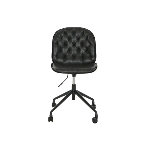 Kėdė DKD Home Decor Juoda Tamsiai pilka 47,5 x 57,5 x 83 cm