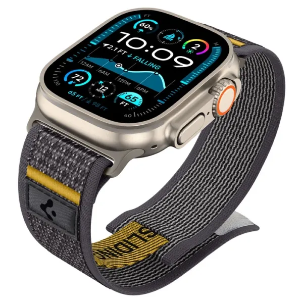 Spigen Athlex Air - Strap for Apple Watch 44/45/46/49 mm (Active Gray)