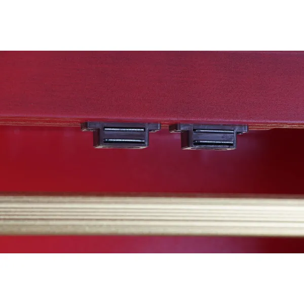 Шкаф DKD Home Decor 85,5 x 50,5 x 186,2 cm Ель Красный Деревянный MDF
