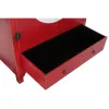Spintelė DKD Home Decor 85,5 x 50,5 x 186,2 cm Eglė Raudona Medžio MDF