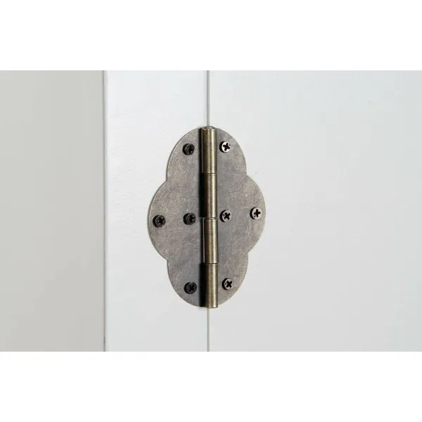 Sivupöytä DKD Home Decor Valkoinen Kuusi Puu MDF 85,5 x 50,5 x 186,2 cm