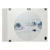 Sivupöytä DKD Home Decor Valkoinen Kuusi Puu MDF 85,5 x 50,5 x 186,2 cm