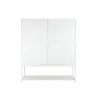 Hyllyt DKD Home Decor Valkoinen Musta Metalli Mangopuu 170 x 45 x 200 cm
