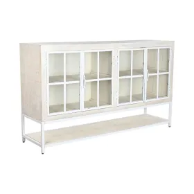 Bufete DKD Home Decor Balts Metāls Mango koks 170 x 45 x 100 cm