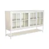 Bufete DKD Home Decor Balts Metāls Mango koks 170 x 45 x 100 cm