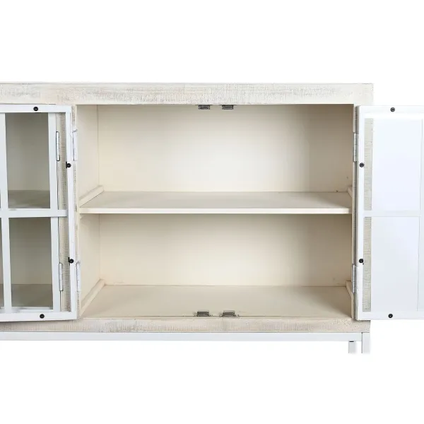 Sideboard DKD Home Decor White Metal Mango wood 170 x 45 x 100 cm