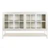 Bufete DKD Home Decor Balts Metāls Mango koks 170 x 45 x 100 cm
