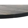 Pusdienu galds DKD Home Decor Melns Dabisks Metāls Mango koks 200 x 100 x 76 cm
