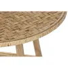 Mazs galdiņš DKD Home Decor 61 x 61 x 46 cm 61 x 61 x 49 cm Brūns Rotangpalma