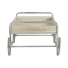Mazs galdiņš DKD Home Decor Pelēks Dabisks Metāls Egle Egles koksne 110 x 67 x 46 cm