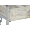 Mazs galdiņš DKD Home Decor Pelēks Dabisks Metāls Egle Egles koksne 110 x 67 x 46 cm