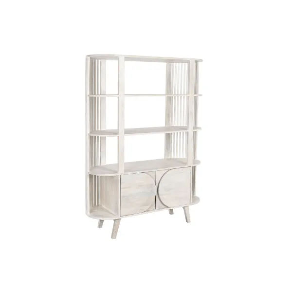 Plaukti DKD Home Decor Balts Mango koks 116 x 40 x 160 cm (1)