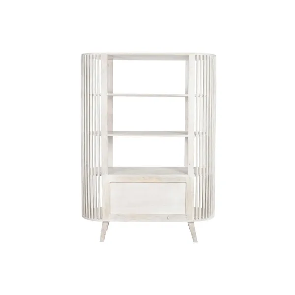 Полка DKD Home Decor Белый Древесина манго 116 x 40 x 160 cm (1)