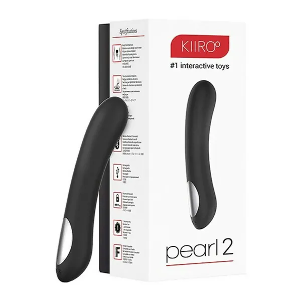 G-Spot Vibrator Kiiroo Teledildonic Pearl Black