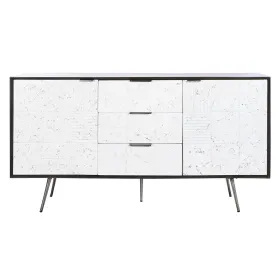 Sideboard DKD Home Decor White Dark brown Mango wood 150 x 43 x 80 cm