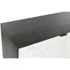 Sivupöytä DKD Home Decor Valkoinen Tummanruskea Mangopuu 150 x 43 x 80 cm