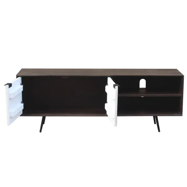 ТВ шкаф DKD Home Decor Темно-коричневый 140 x 35 x 50 cm Древесина манго