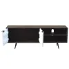 TV-kalusteet DKD Home Decor Tummanruskea 140 x 35 x 50 cm Mangopuu