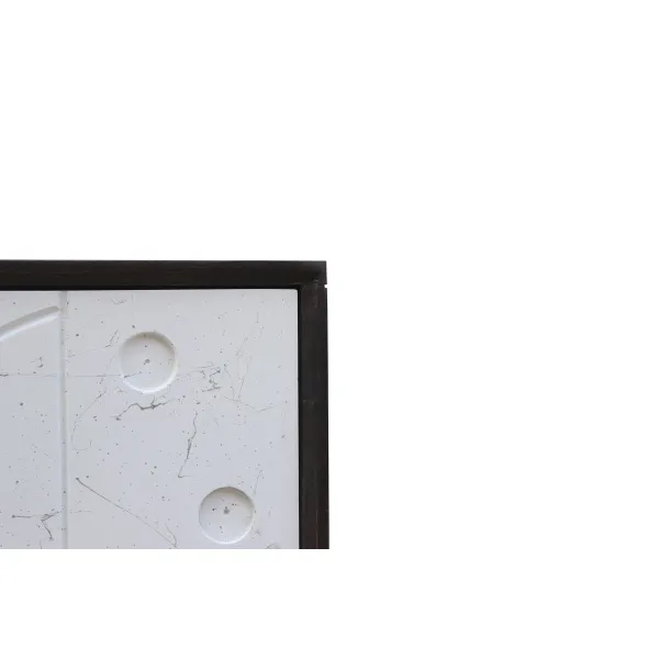 Устройство DKD Home Decor Белый Коричневый Металл Древесина манго 90 x 43 x 80 cm 90 x 43 x 82 cm