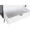 Тумба с ящиками DKD Home Decor 70 x 40 x 105 cm Белый Темно-коричневый Древесина манго