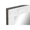 Seinäpeili DKD Home Decor Valkoinen Moderni 130 x 4 x 70 cm