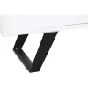 Sivupöytä DKD Home Decor Valkoinen Tummanruskea Mangopuu 150 x 40 x 80 cm