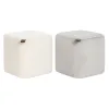 Atrama pėdoms DKD Home Decor Geltona Mėlyna Rusvai gelsva Pilka Scandi 35 x 35 x 35 cm (2 vnt.)