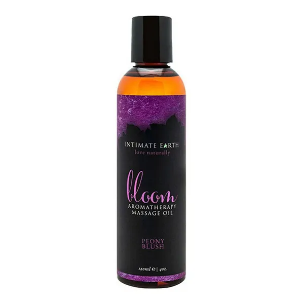 Massage Oil Bloom 120 ml Intimate Earth Floral Pink flowers