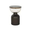 Вспомогательный стол DKD Home Decor 43,5 x 43,5 x 63,5 cm Ель Металл