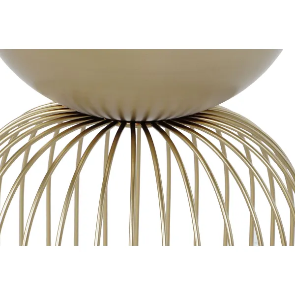 Šoninis staliukas DKD Home Decor 55,5 x 55,5 x 53 cm Eglė Metalinis