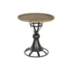 Mazs galdiņš DKD Home Decor Egle Melns Metāls 60 x 60 x 63,5 cm
