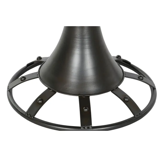 Mazs galdiņš DKD Home Decor Egle Melns Metāls 60 x 60 x 63,5 cm