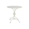 Mazs galdiņš DKD Home Decor 81 x 81 x 81,5 cm Metāls Balts