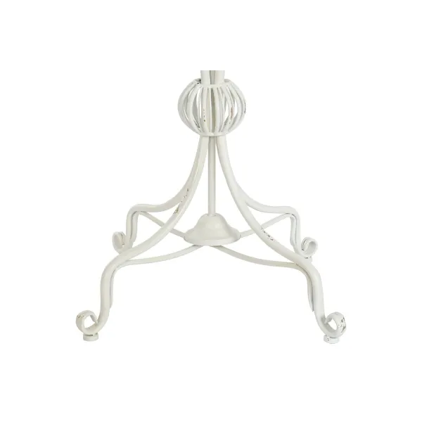 Вспомогательный стол DKD Home Decor 81 x 81 x 81,5 cm Металл Белый