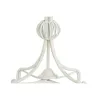 Šoninis staliukas DKD Home Decor 81 x 81 x 81,5 cm Metalinis Balta