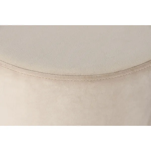 Atrama pėdoms DKD Home Decor Rusvai gelsva Bordo Aksomas 40 x 40 x 42 cm (2 vnt.)