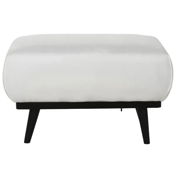Taburetė DKD Home Decor Balta Juoda 70 x 50 x 42 cm
