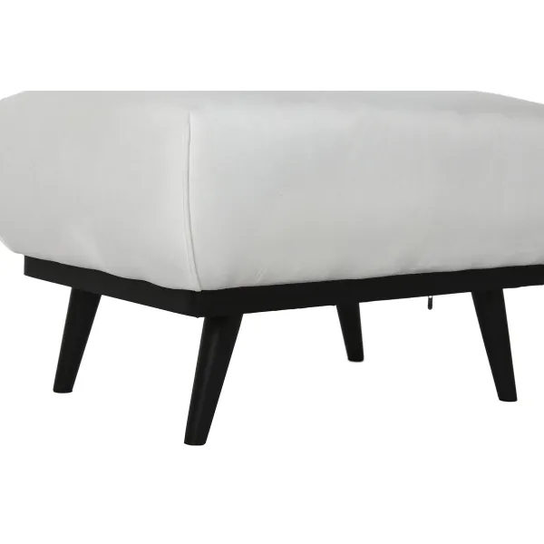 Taburet DKD Home Decor Valge Must 70 x 50 x 42 cm