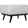 Банкетка DKD Home Decor Белый Чёрный 70 x 50 x 42 cm