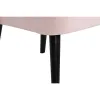 Fotelis DKD Home Decor Juoda Šviesiai rožinis Medžio 60 x 70 x 78 cm