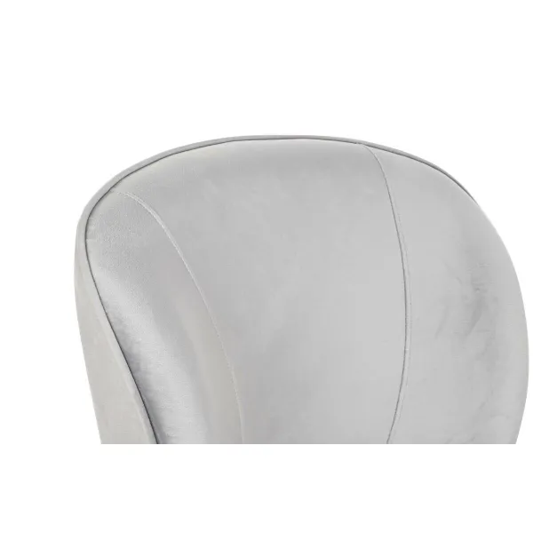 Nojatuoli DKD Home Decor Musta Harmaa Puu 59 x 66 x 76 cm