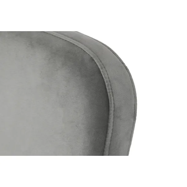 Sēdeklis DKD Home Decor Pelēks Metāls 62 x 76 x 76 cm 55 x 71 x 72 cm