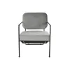 Sēdeklis DKD Home Decor Pelēks Metāls 62 x 76 x 76 cm 55 x 71 x 72 cm