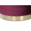 подставка для ног DKD Home Decor Разноцветный Деревянный MDF Велюр 60 x 60 x 45 cm
