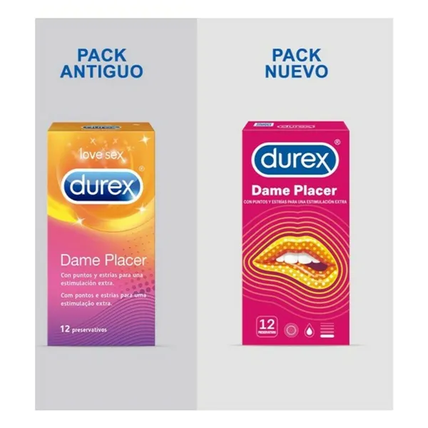 Condoms Durex Dame Placer (12 uds)