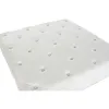 Банкетка DKD Home Decor Белый Позолоченный Металл 100 x 100 x 45 cm
