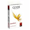 Condoms Glyde Strawberry 18 cm (10 uds)