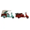 Декоративная фигура DKD Home Decor Синий Красный Vintage 38 x 16 x 22 cm (2 штук)