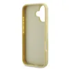 Karl Lagerfeld Metal Signature - Case for iPhone 16 (gold)