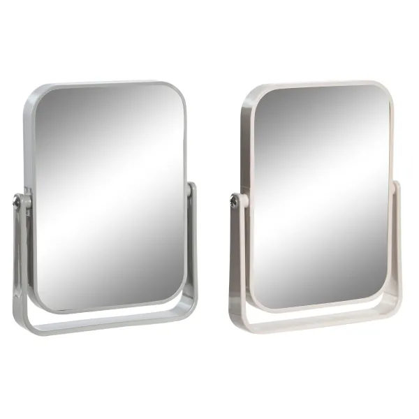 Mirror with Mounting Bracket DKD Home Decor Beige Grey Cream polystyrene 15 x 2,5 x 19,2 cm (2 Units)